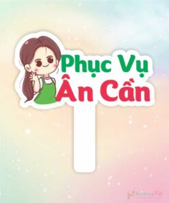 Hashtag cầm tay ân cần phục vụ