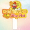 Hashtag cầm tay khai trương hồng phát