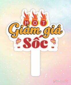 Hashtag cầm tay giảm giá sốc