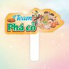 Hashtag cầm tay team phá cỗ