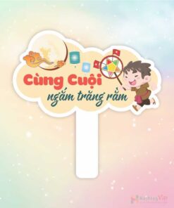 Hashtag cầm tay cùng cuội ngắm trăng