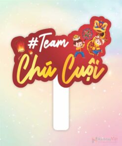 Hashtag cầm tay team chú cuội