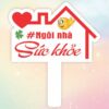 Hashtag cầm tay ngôi nhà sức khoẻ