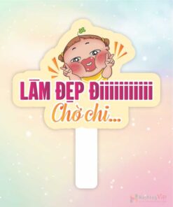 Hashtag cầm tay làm đẹp đi chờ chi