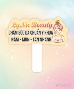 Hashtag cầm tay thẩm mỹ viện Ly Na