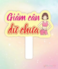 Hashtag cầm tay giảm cân dữ chưa