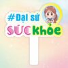 Hashtag cầm tay đại sứ sức khoẻ