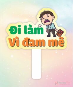 Hashtag cầm tay đi làm vì đam mê