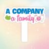Hashtag cầm tay a company a family