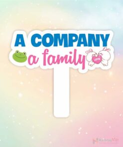 Hashtag cầm tay a company a family