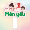 Hashtag cầm tay chào lớp 1 mến yêu