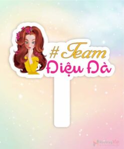 Hashtag cầm tay team điệu đà
