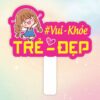 Hashtag cầm tay vui khoẻ trẻ đẹp