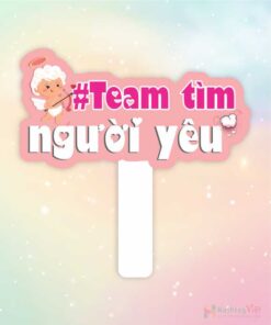 Hashtag cầm tay team tìm người yêu