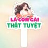 Hashtag cầm tay là con gái thật tuyệt