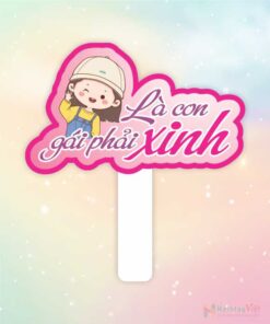 Hashtag cầm tay là con gái phải xinh