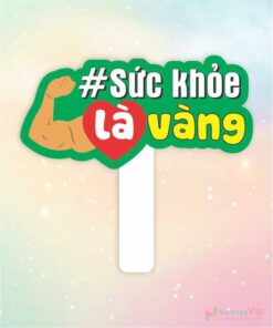 Hashtag cầm tay sức khoẻ là vàng
