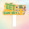 Hashtag cầm tay tết sum vầy