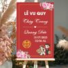 Bảng lễ vu quy Thuỳ Trang Quang Đức
