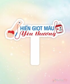 Hashtag hiến giọt máu yêu thương