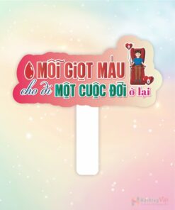 Hashtag cầm tay mỗi giọt máu cho đi một cuộc đời ở lại