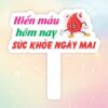 Hashtag cầm tay hiến máu hôm nay sức khoẻ ngày mai