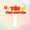 Hashtag cầm tay tôi tình nguyện