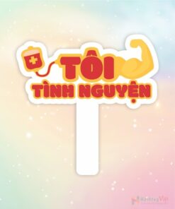 Hashtag cầm tay tôi tình nguyện