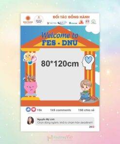 Khung check in trường học Đại Nam