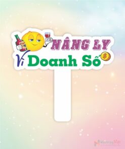 Hashtag cầm tay nâng ly vì doanh số