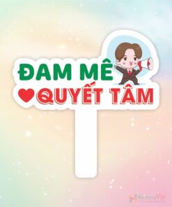 Hashtag cầm tay đam mê quyết tâm
