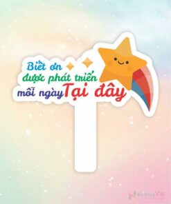 Hashtag cầm tay biết ơn được phát triển tại đây
