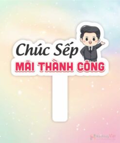 Hashtag cầm tay chúc sếp mãi thành công