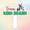 hashtag cầm tay team kinh doanh