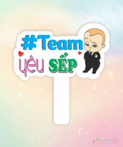 Hashtag cầm tay team yêu sếp
