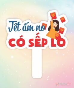 Hashtag cầm tay tết ấm no có sếp lo