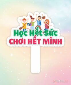Hashtag cầm tay học hết sức chơi hết mình