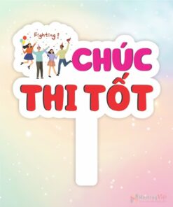 Hashtag cầm tay chúc thi tốt