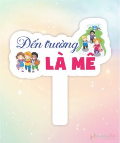 Hashtag cầm tay đến trường là