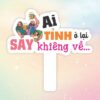 Hashtag cầm tay ai tỉnh ở lại say khiêng về