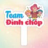 Hashtag cầm tay team đỉnh chóp