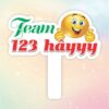 Hashtag cầm tay team 123 hâyyy
