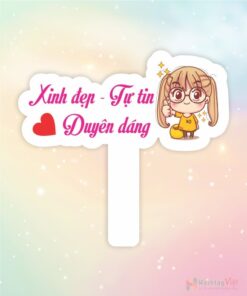 Hashtag cầm tay xinh đẹp tự tin duyên