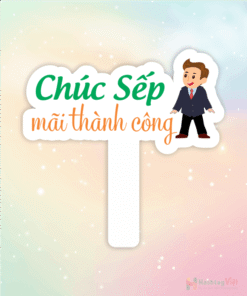 Hashtag cầm tay chúc sếp mãi thành công