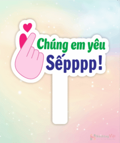 Hashtag cầm tay team yêu sếp