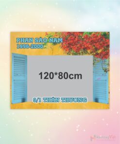 Khung check in trường học Phan Sào Nam