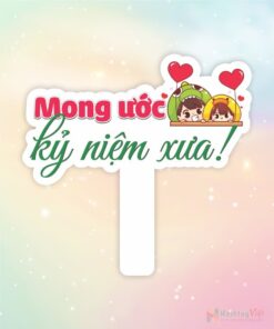 Hashtag cầm tay mong ước kỷ niệm xưa