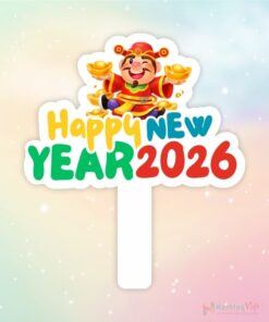 Hashtag cầm tay happy new year