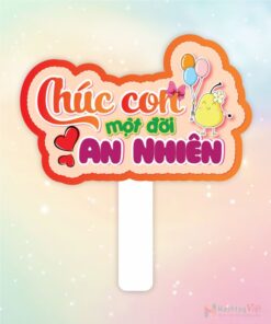 Hashtag cầm tay chúc con một đời an nhiên