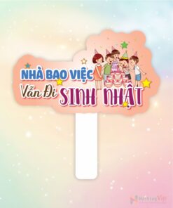Hashtag cầm tay nhà bao việc vẫn đi sinh nhật